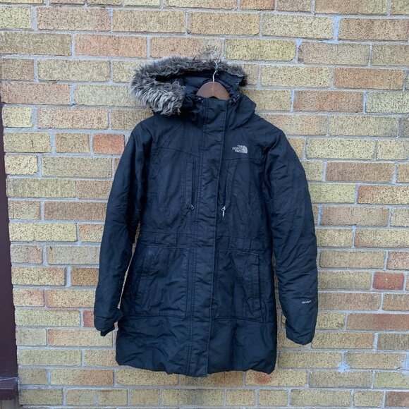 Vintage The North Face Parka Small Black - Picture 4 of 7